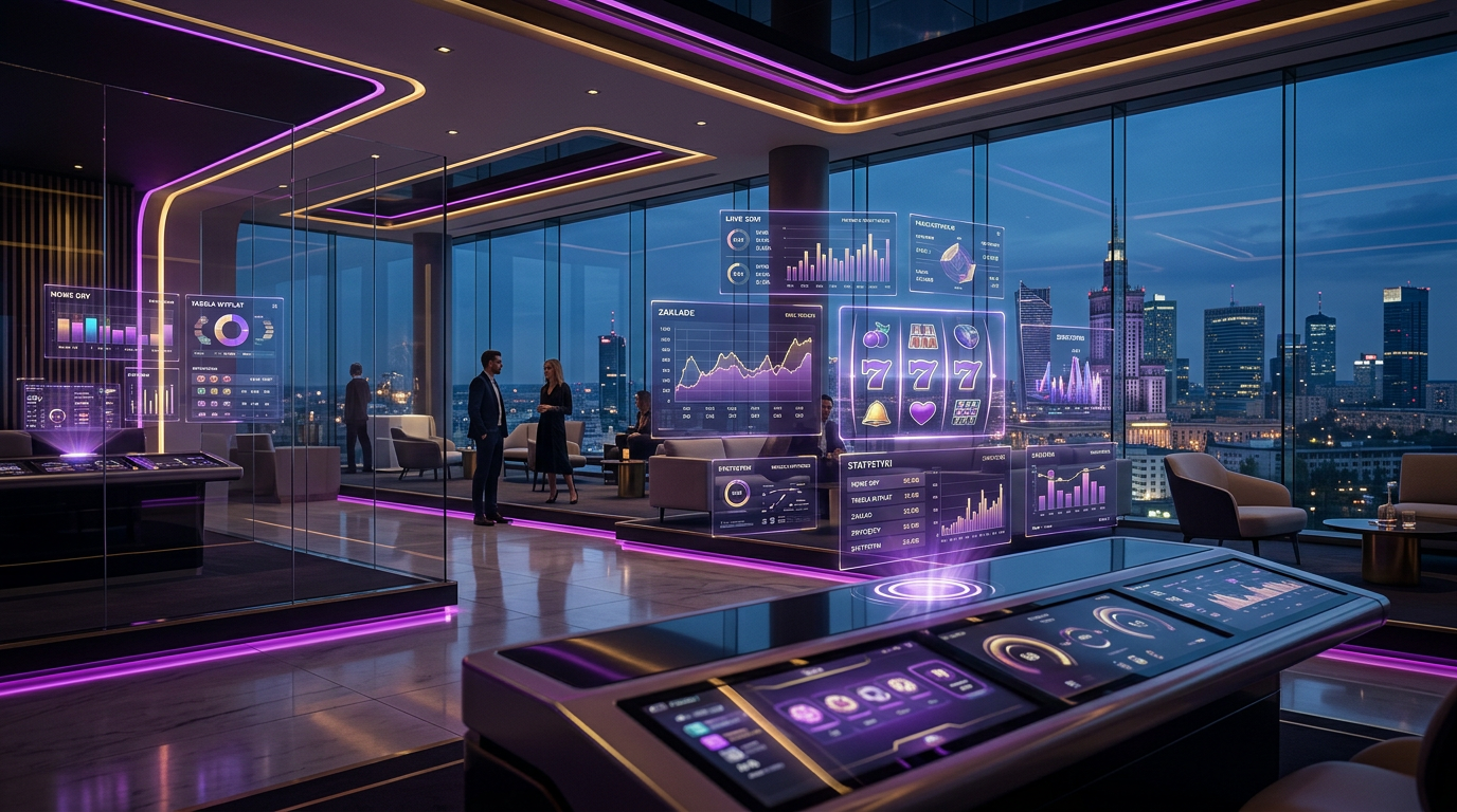 Futurystyczne kasyno online 2026 z hologramami i nowoczesnym interfejsem