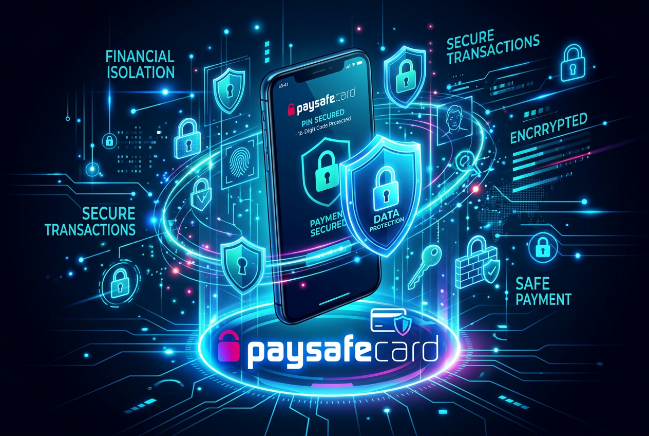 Bezpieczeństwo i anonimowość płatności Paysafecard w kasynie online
